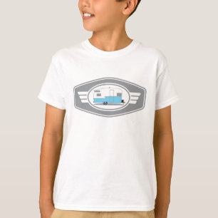 Camiseta Remolque de Shasta del vintage