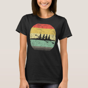 Camiseta Remolque Retro Remolque Triturador De Barcos Rower