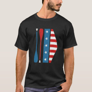 Camiseta Remos Patrióticos Para Remeros