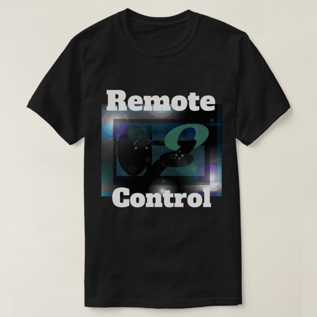 Camiseta "Remote Control" SKULLNSKIN Grph by J.H. Thornton  (Diseño del anverso)