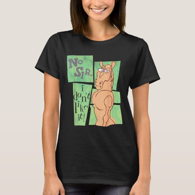 Camiseta Ren &amp; Stimpy No Sir I Don’t Like It  (Anverso)