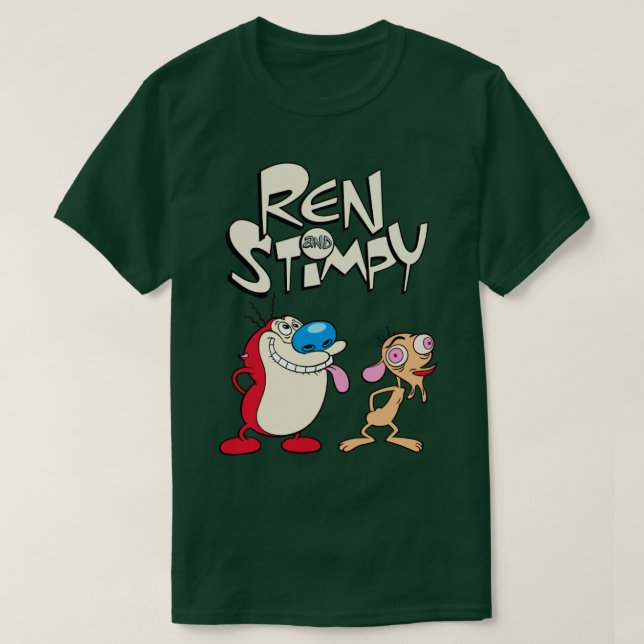 Camiseta REN y STIMPY (Diseño del anverso)
