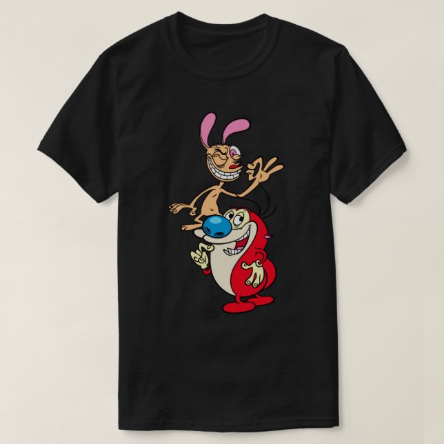 Camiseta REN y STIMPY 1 (Diseño del anverso)