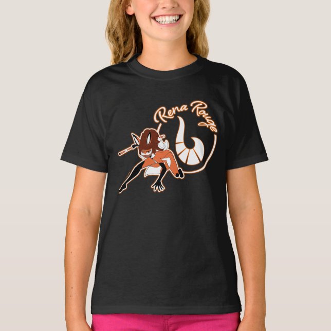 Camiseta Rena Rouge Badge (Anverso)