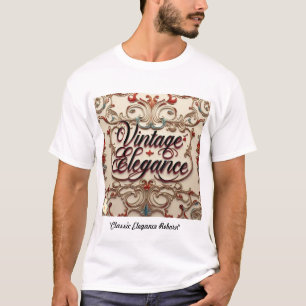 Camiseta "Renacer la elegancia clásica"