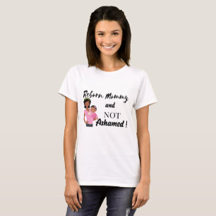Camiseta renacida de la mamá