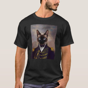 Camiseta Renacimiento de gato siamés Retrato de mascota Dol