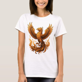 Camiseta Renacimiento de Phoenix - Sube en oro