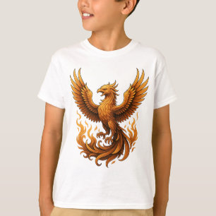 Camiseta Renacimiento de Phoenix - Sube en oro