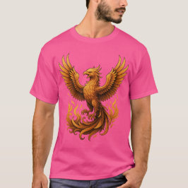 Camiseta Renacimiento de Phoenix - Sube en oro