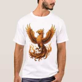 Camiseta Renacimiento de Phoenix - Sube en oro