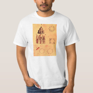 CAMISETA RENACIMIENTO DE PROYECTO ARQUITECTURAL,ARQUITECTO