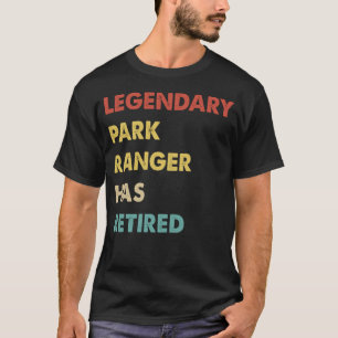 Camiseta Renacimiento del guardaparques retro legendario