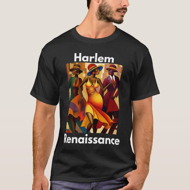 Camiseta Renacimiento del Harlem 1920 Mes de la Historia Ne (Anverso)