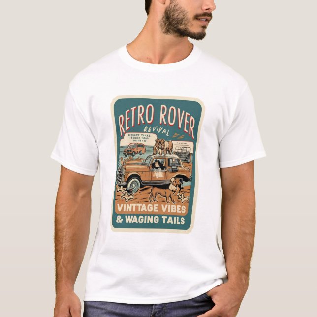 Camiseta Renacimiento del Rover Retro (Anverso)