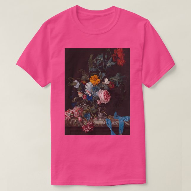 Camiseta Renaissance painting still life with flowers (Diseño del anverso)