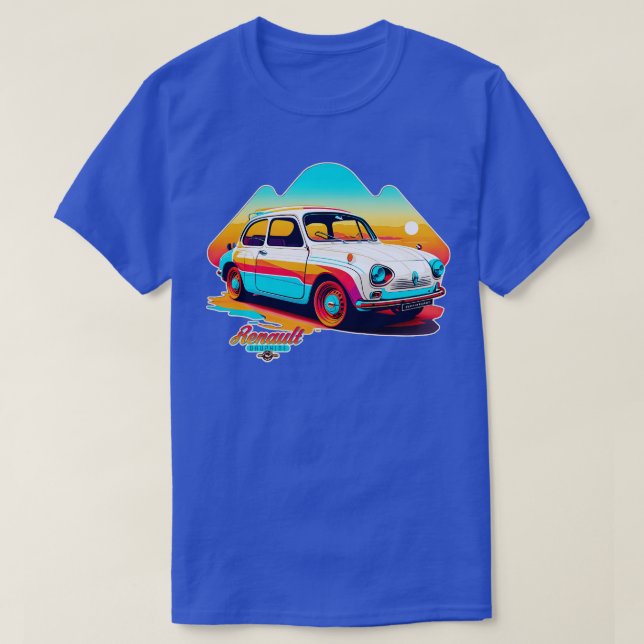 Camiseta Renault Dauphine (Diseño del anverso)