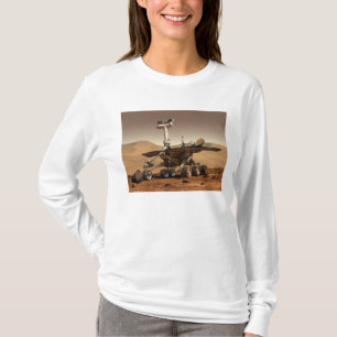 Camiseta Rendición artística de Mars Rover