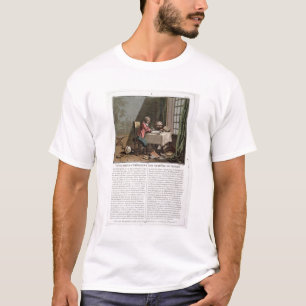 Camiseta Rene Descartes (1596-1650) que escribe su syste