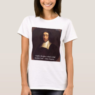 Camiseta René Descartes Cito Pienso Luego Existoo Traducció