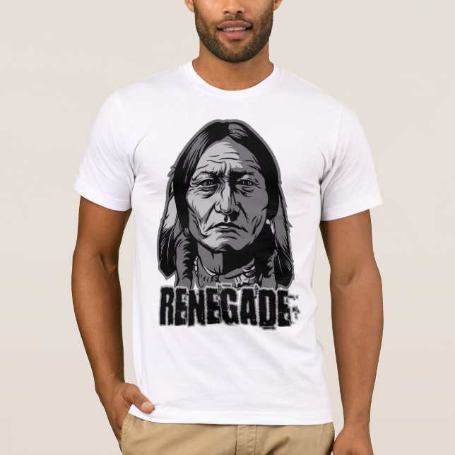 Camiseta renegada de Bull de sentada (Anverso)