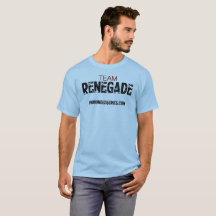 Camiseta renegada del equipo