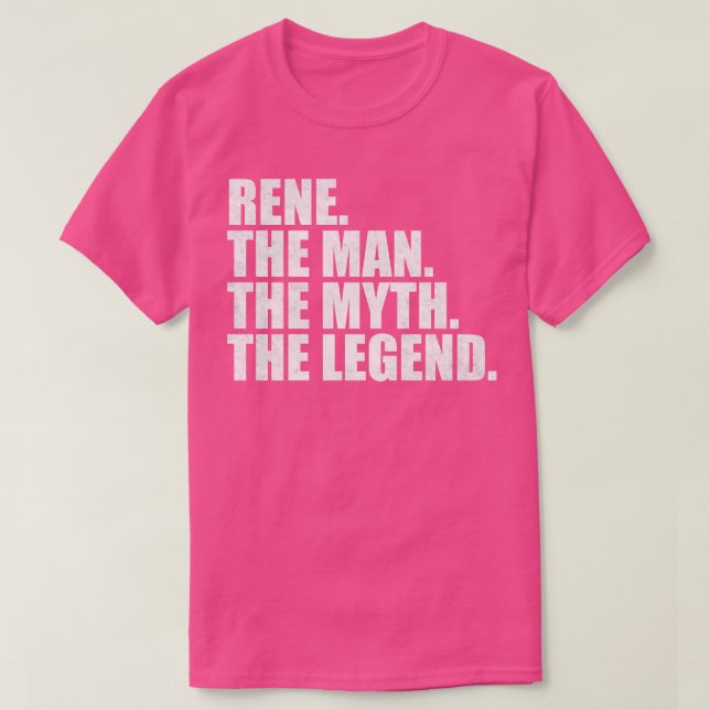 Camiseta ReneRene Nombre Rene (Diseño del anverso)