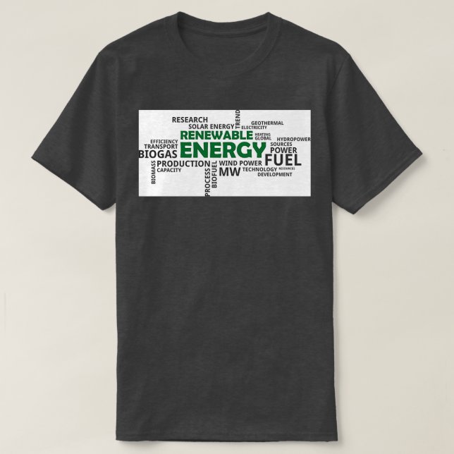 Camiseta Renewable energy 47 (Diseño del anverso)