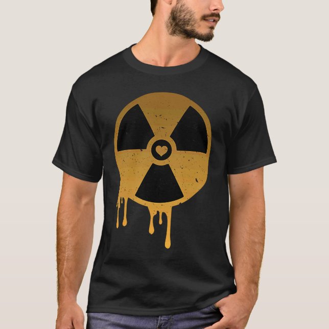 Camiseta Renewable Energy Radioactive Sign Proud Nuclear En (Anverso)