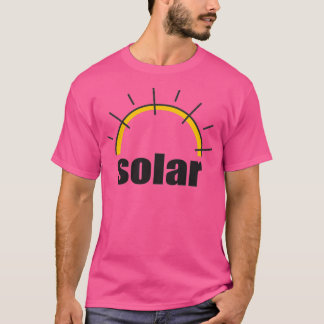 Camiseta Renewable Energy Solar Energy Sunrise 1