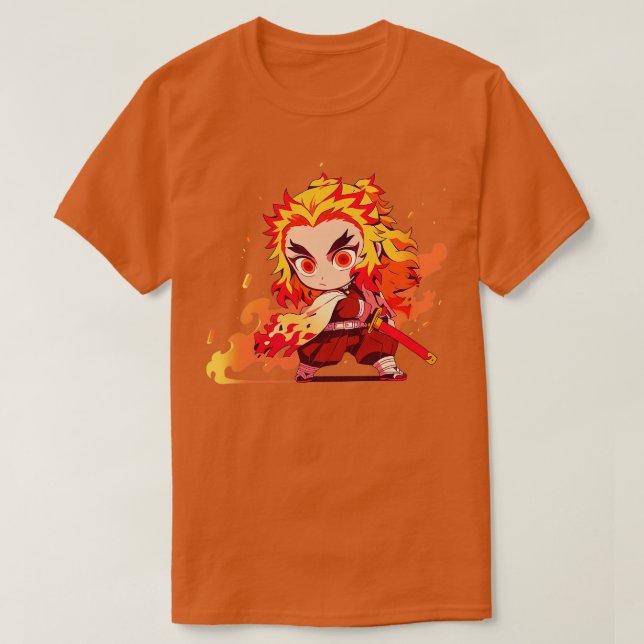 Camiseta rengoku 4 (Diseño del anverso)
