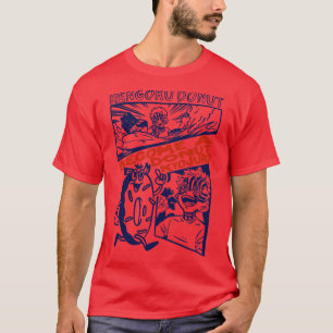 Camiseta rengoku donut se convierte en un donut kyojuro