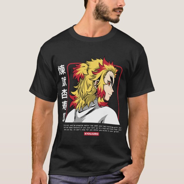 Camiseta Rengoku Kyojuro de Guay (Anverso)