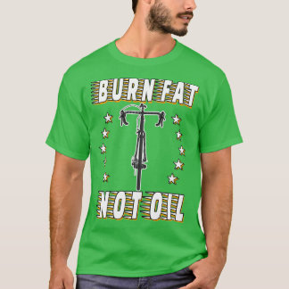 Camiseta Rennrad Radsport Radfahrn quema grasa no aceite