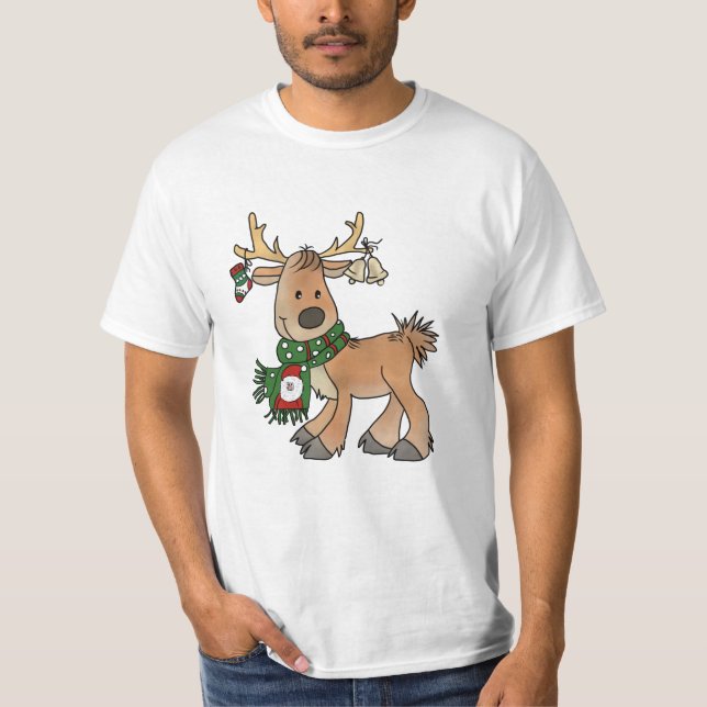 Camiseta Reno a las navidades (Anverso)