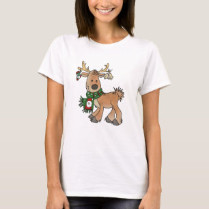 Camiseta Reno a las navidades