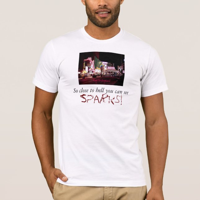 Camiseta Reno cerca del infierno (Anverso)