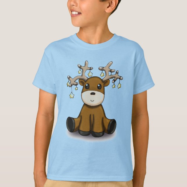 Camiseta Reno con las estrellas amarillas (Anverso)