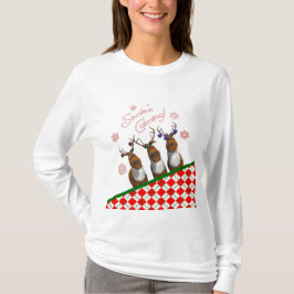 Camiseta Reno de la llegada de Santa