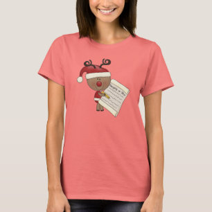 Camiseta Reno de Rudy travieso o NIC