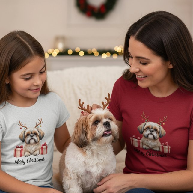 Camiseta Reno de Shih Tzu  (Subido por el creador)