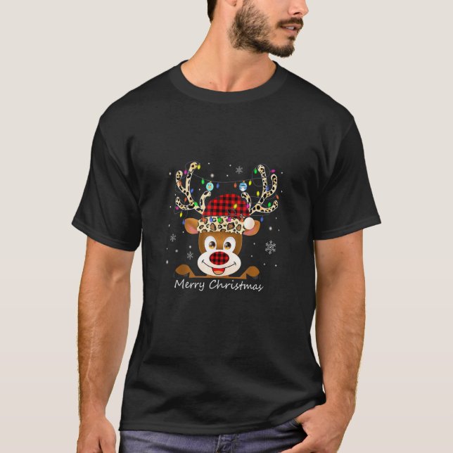 Camiseta Reno En La Cuarentena De Pajama Pajama De La Famil (Anverso)