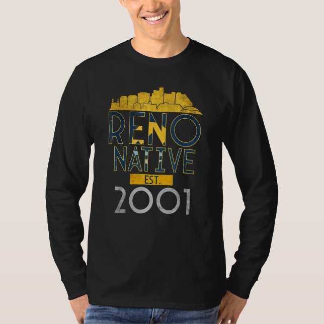 Camiseta Reno Native Est. 2001 (Anverso)