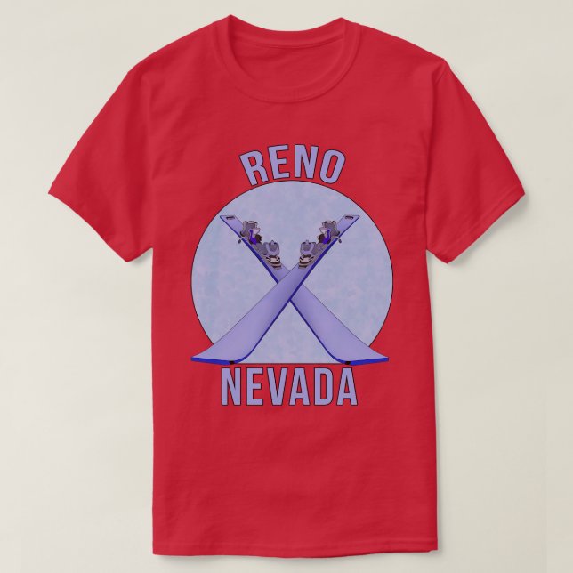Camiseta Reno Nevada (Diseño del anverso)