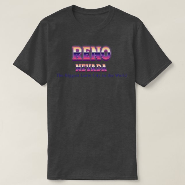 Camiseta Reno Nevada (Diseño del anverso)