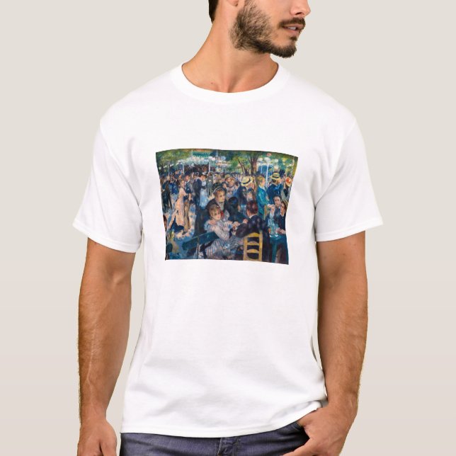 Camiseta Renoir - Danza en Le Moulin de la Galette (Anverso)