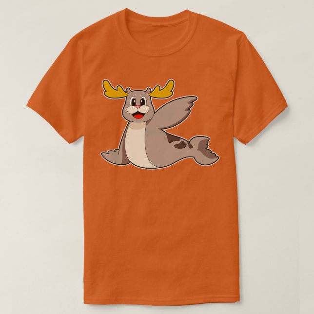 Camiseta Renos de foca (Diseño del anverso)