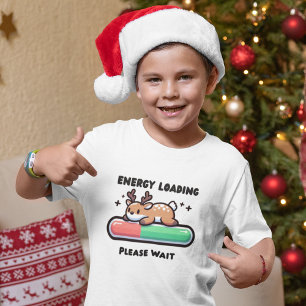 Camiseta Renos divertidos no listos para Navidades