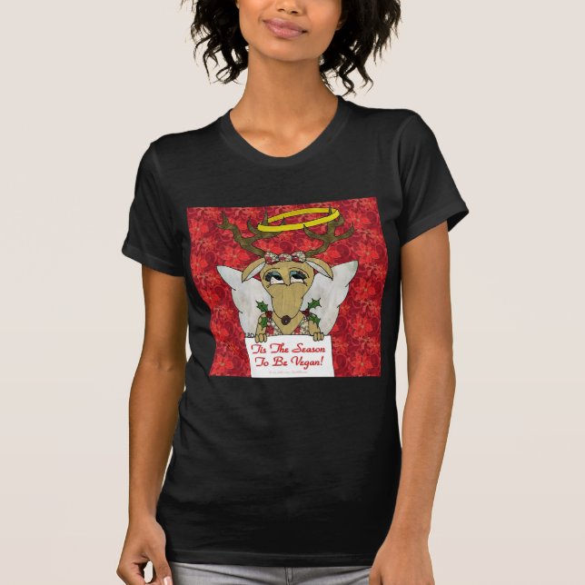 Camiseta Renos Esta es la estación para ser ropa de regalo  (Anverso)