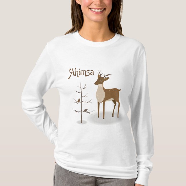 Camiseta Renos feriados de Ahimsa (Anverso)